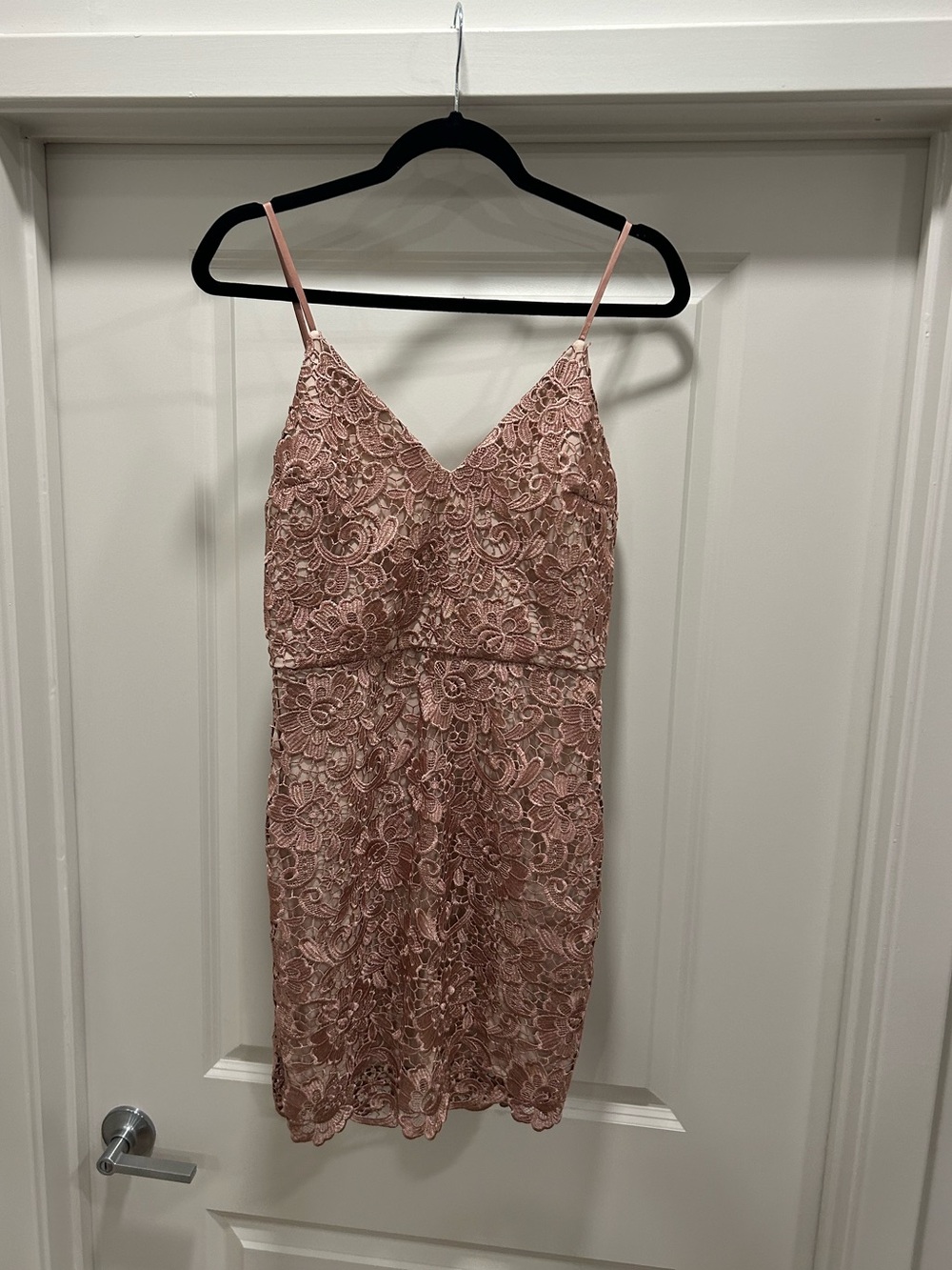 Express Dusty Rose Dress